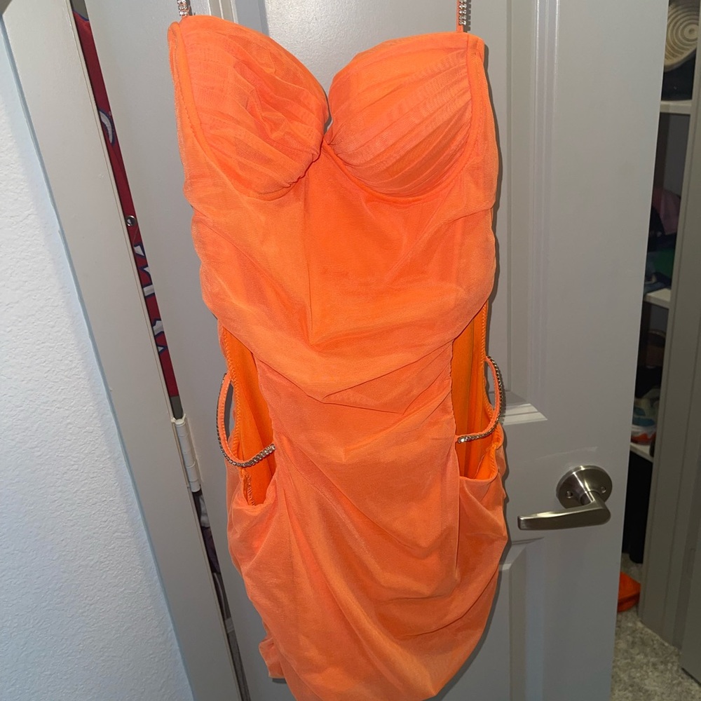 Orange Oh Polly Dress